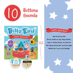Ditty Bird Happy Birthday Board Book - Image 2