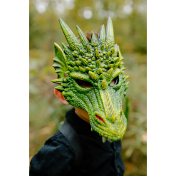 Green Dragon Mask-by-Great Pretenders