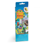 Rainforest 6 Jumbo Double-Sided Color Pencils - Image 2