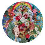 Theatre of Flowers Round 500pc Puzzle - Image 2