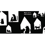 Black Cat & White Cat: A High Contrast Sensory Board Book - Image 3