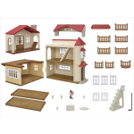 Calico Critters Red Roof Country Home with Attic Playroom - Image 2