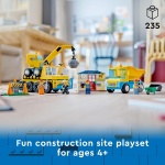 City Construction Trucks and Wrecking Ball Crane - Image 2