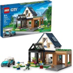 City Family House and Electric Car-by-Lego
