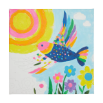 Colorific Canvas Paint by Number Kit - Brilliant Bird - Image 3