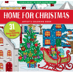 Home for Christmas Coloring Book-by-Peter Pauper Press