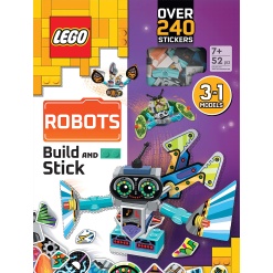 Lego Build and Stick: Robots: Activity Book-by-Sourcebooks