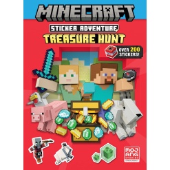 Minecraft Sticker Adventure: Treasure Hunt-by-Random House