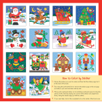 My First Color-by-Sticker Book -- Christmas - Image 2