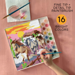 Paint by Number Wild Horses - Image 2