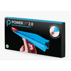 Power Up 2.0 Paper Airplane - Blue-by-Tailor