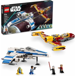 Star Wars: Ahsoka New Republic E-Wing vs. Shin Hati’s Starfighter-by-Lego