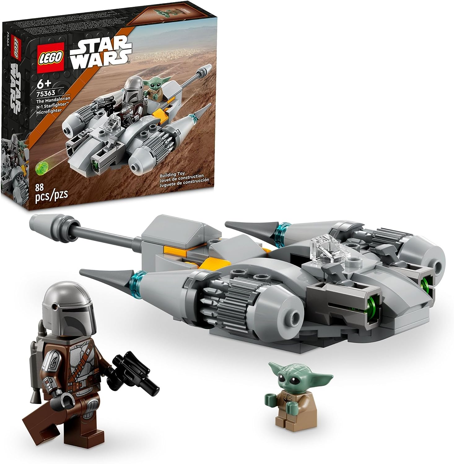 Star Wars The Mandalorian’s N-1 Starfighter Microfighter-by-Lego