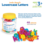 Jumbo Lowercase Magnetic Letters - Image 6