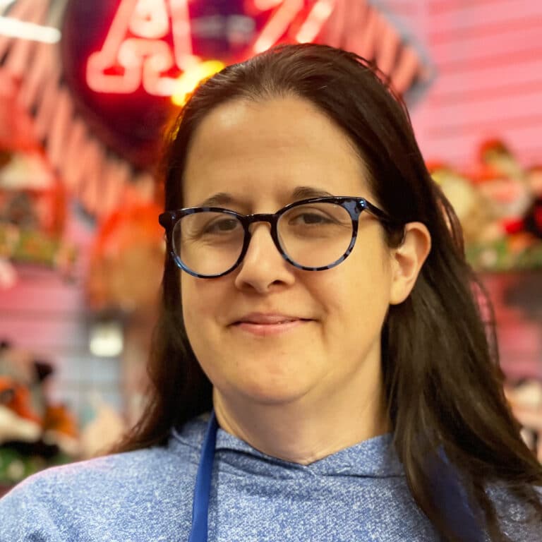 A2Z staff member Lauren