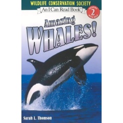 Amazing Whales! (I Can Read Level 2)-by-Harper Collins