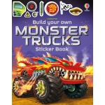 Build Your Own Monster Trucks Sticker Book-by-Usborne