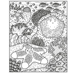 Coral Reef Magic Painting Book - Image 3