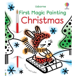First Magic Painting Christmas: A Christmas Holiday Book for Kids-by-Usborne