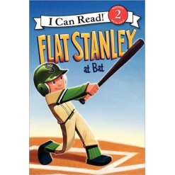 Flat Stanley at Bat (I Can Read Level 2)-by-Harper Collins
