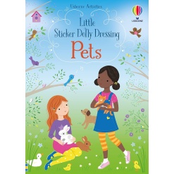 Little Sticker Dolly Dressing Pets-by-Usborne