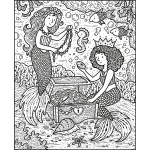 Mermaids Magic Painting Book - Image 3