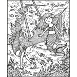 Mermaids Magic Painting Book - Image 4