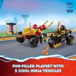 Ninjago  Kai and Ras’ Car and Bike Battle - Image 2