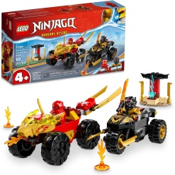 Ninjago  Kai and Ras’ Car and Bike Battle-by-Lego