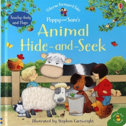 Poppy and Sam's Animal Hide-and-Seek (Farmyard Tales)-by-Usborne