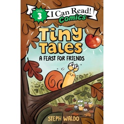 Tiny Tales: A Feast for Friends (I Can Read Comics Level 3)-by-Harper Collins