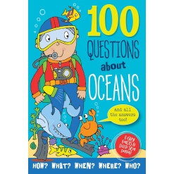 100 Questions About Oceans-by-Peter Pauper Press