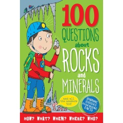 100 Questions About Rocks & Minerals-by-Peter Pauper Press