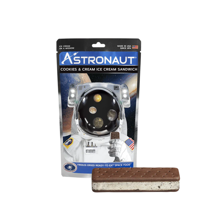 Astronaut Ice Cream - Cookies and Cream Ice Cream Sandwich Astronaut Ice Cream - Cookies and Cream Ice Cream Sandwich-by-Astronaut Foods