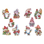 Christmas Gnomes: 20 Stickers - Image 3