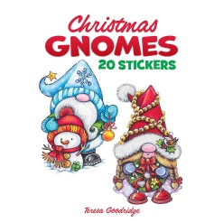 Christmas Gnomes: 20 Stickers-by-Dover Publications