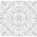 Kaleidoscope Designs Artist's Coloring Book - Image 2