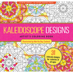 Kaleidoscope Designs Artist's Coloring Book-by-Peter Pauper Press