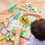 Animal Chase I-Spy Wooden Gear Puzzle - Image 3