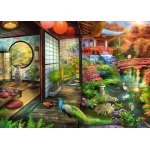 Japanese Garden Teahouse 1000pc Puzzle - Image 2
