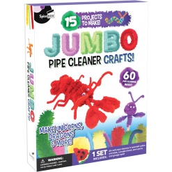 Jumbo Pipe Cleaner Crafts-by-SpiceBox