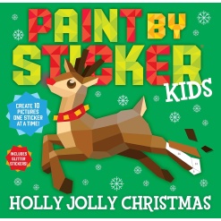 Paint by Sticker Kids: Holly Jolly Christmas-by-Workman Publishing
