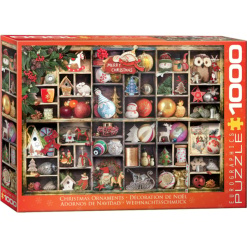 Christmas Ornaments 1000pc Puzzle-by-Eurographics