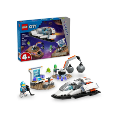 City Spaceship and Asteroid Discovery-by-Lego