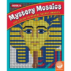 Color By Number Mystery Mosaics: Book 6-by-Mindware
