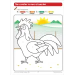 Color by Letter Farm Fun Workbook - Image 4