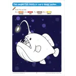 Color by Number Underwater Fun Workbook - Image 3