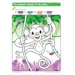 Color by Shape Animal Fun Workbook - Image 3