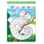 Color by Shape Animal Fun Workbook - Image 5
