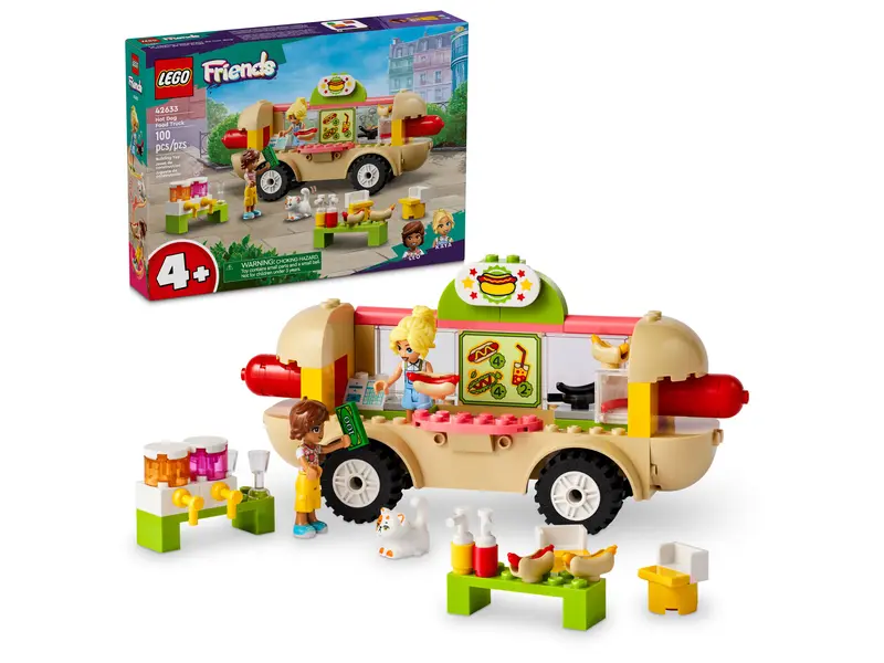 Friends Hot Dog Food Truck-by-Lego